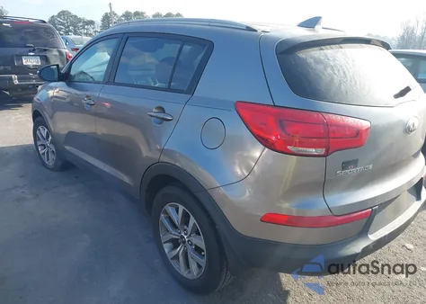 2015 Kia Sportage Lx from USA, damaged, VIN KNDPB3AC4F7704768